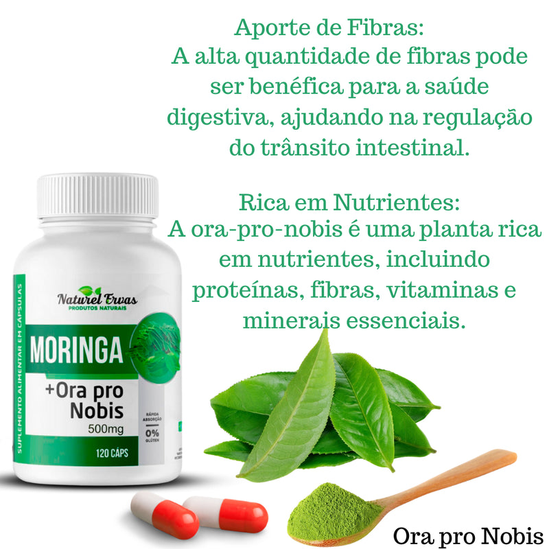 Moringa Oleifera + ORA PRO NOBIS 100% ORIGINAL