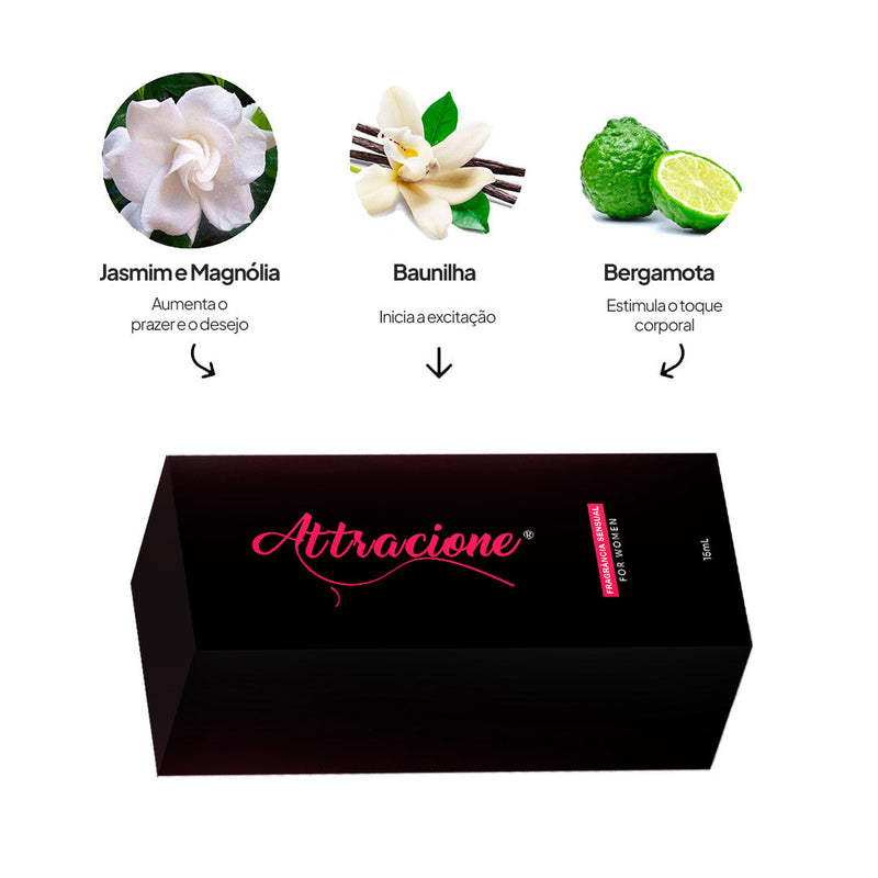 Perfume Attracione (Feromônios Ativados)