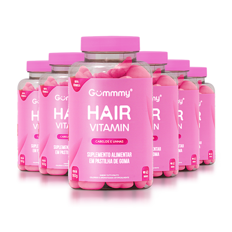 COMPRE 1 E LEVE 2 Gummy Hair +Brinde Exclusivo