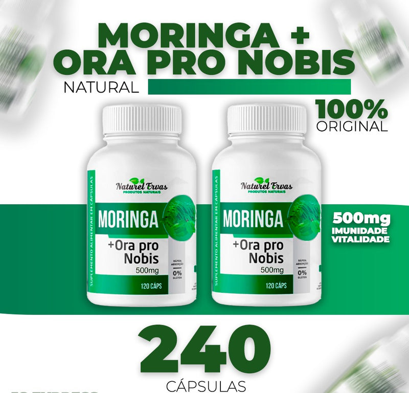 Moringa Oleifera + ORA PRO NOBIS 100% ORIGINAL